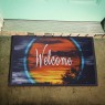 Welcome Yazılı Kauçuk İç Kapı Önü Paspası