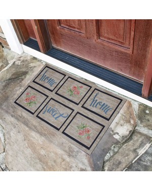 Home Sweet Home Yazılı Kauçuk Kapı Önü Paspası