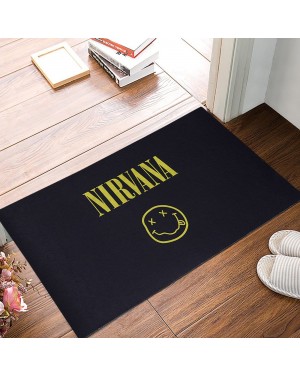 Nirvana Baskılı Kauçuk Kapı Önü Paspası