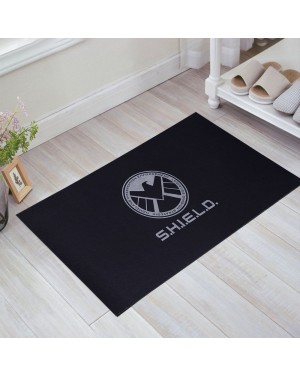SHIELD Baskılı Kauçuk Kapı Önü Paspası