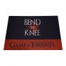 Game Of Thrones Bend The Knee Kauçuk Kapı Önü Paspası