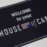 House Of Cards Baskılı Kauçuk Kapı Önü Paspası