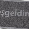 Hoşgeldiniz Baskılı Kıvırcık Kapı Önü Paspası
